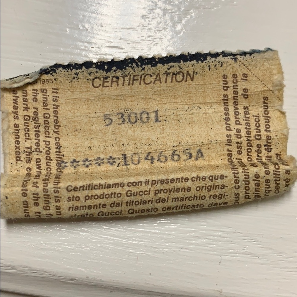 Vintage Authentic Gucci Handbag - Picture 3 of 4